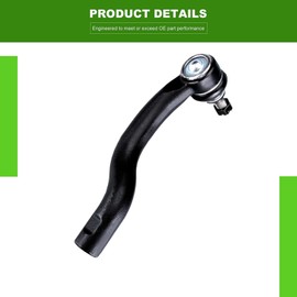 SCITOO 4pcs Front Suspension Kit Inner Tie Rod End Outer Tie Rod End Fit 2006-2018 For Toyota For Rav4