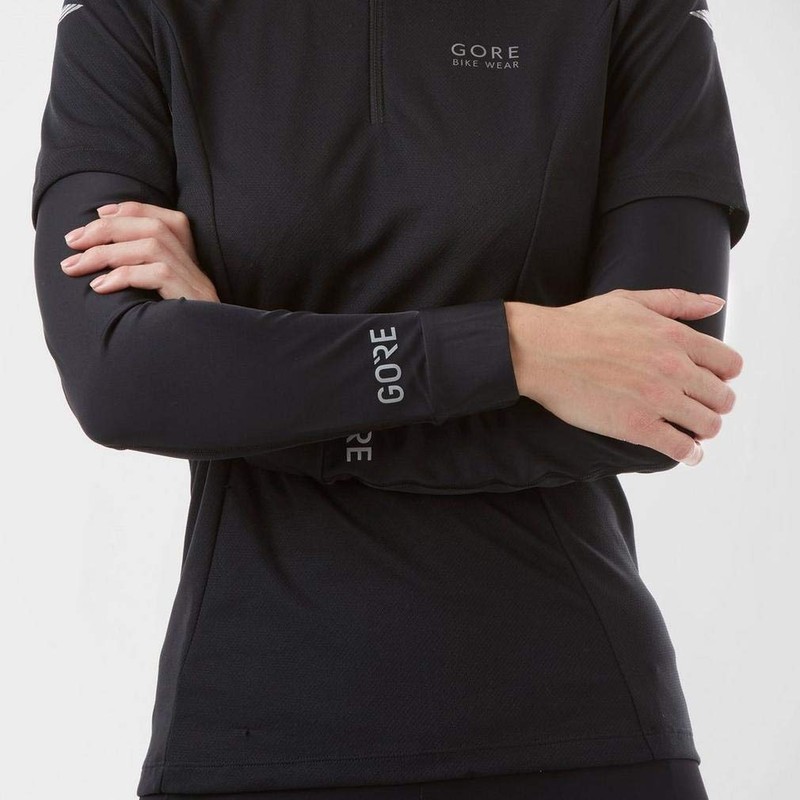 GORE WEAR M Unisex Arm Warmers, Size: XS-S, Colour: Black