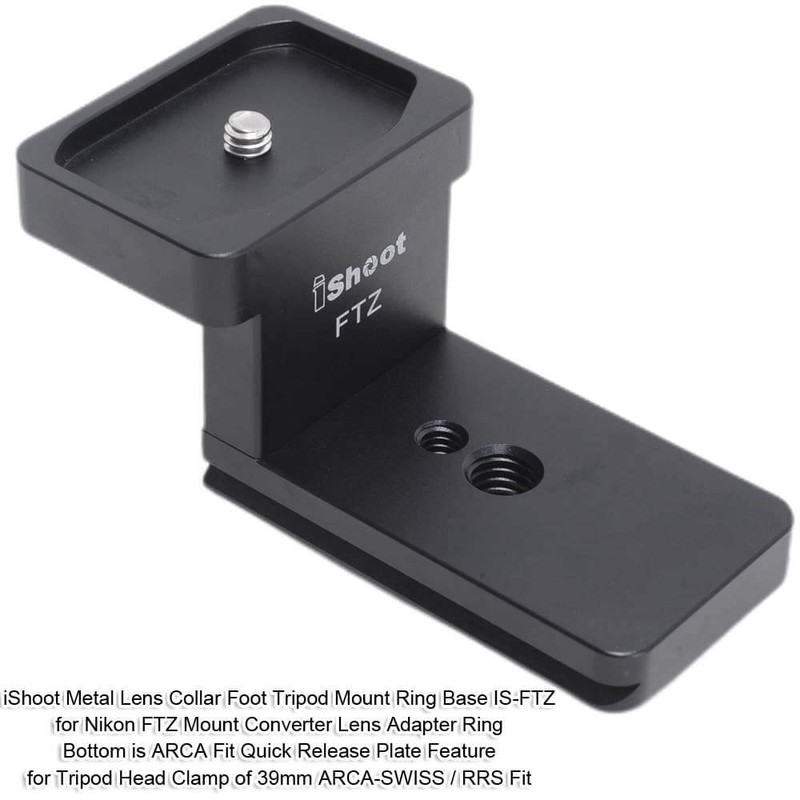 iShoot Metal Lens Collar Stand Tripod Mount Ring Base Replacement