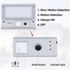 iThird Solar Flood Lights Outdoor Motion Sensor: Stainless Steel Motion