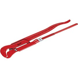 Milwaukee 932464576 Steel Jaw Pipe Wrench 340mm Capacity 52mm, Red