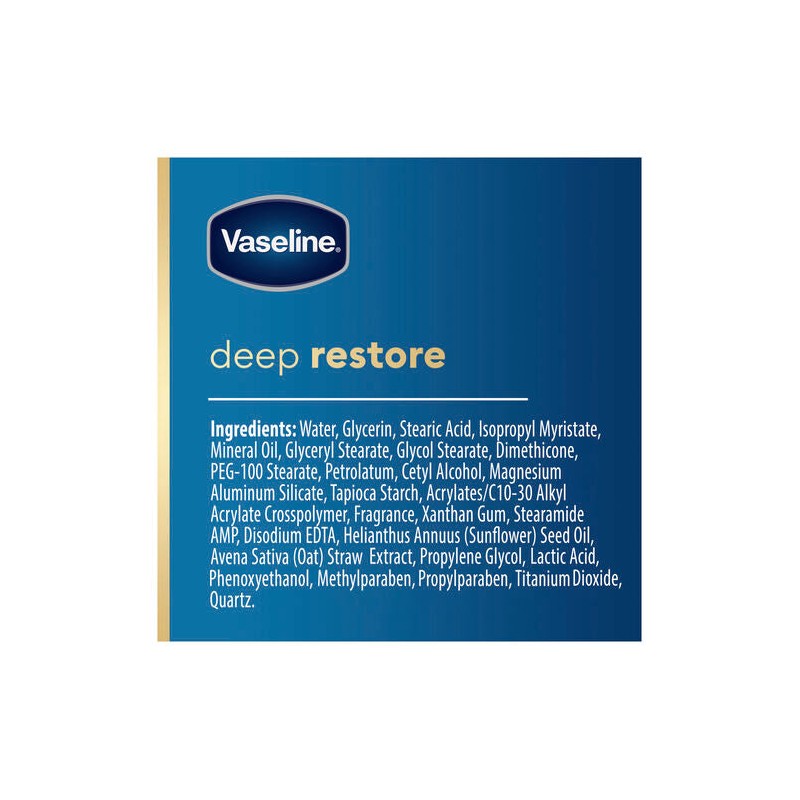 Vaseline Intensive Care Deep Restore Body Lotion 400mL