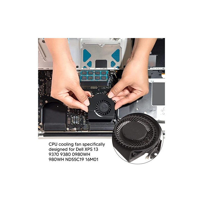 Laptop CPU Cooling Fan CPU GPU Cooling Fan for XPS