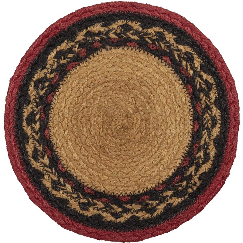 VHC Brands Rustic & Lodge Tabletop & Kitchen-Cumberland Tan Jute