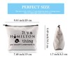Hamilton Gift Broadway Music Cinema Zip Up Cosmetic Bag It's