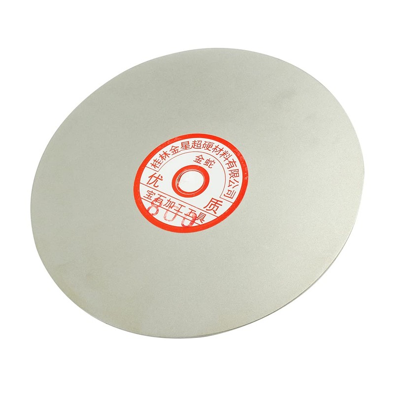 uxcell 6-inch Grit 800 Diamond Coated Flat Lap Wheel Grinding