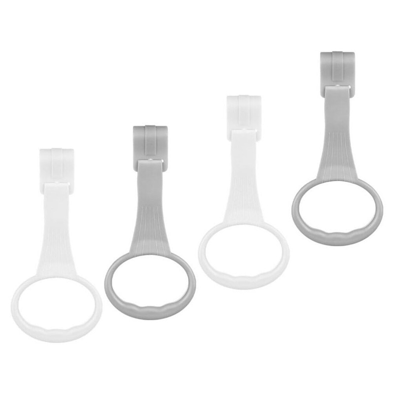JOINPAYA 4PCS Cot Hanging Rings: 7.66In Playpen Pull Up Rings