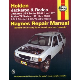 Holden Rodeo & Jackaroo (91 - 02)