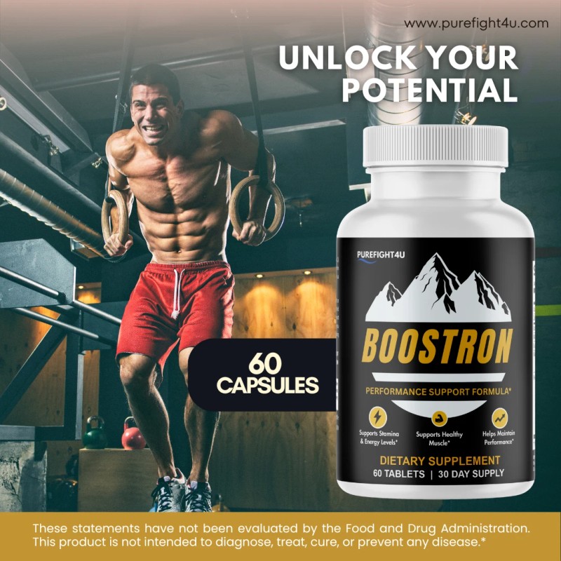 Boostron Supplement – Supports Stamina & Energy Formula | 60