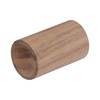 15pcs Essential Oil Car Diffuser Round Shape Simple Compact Walnut