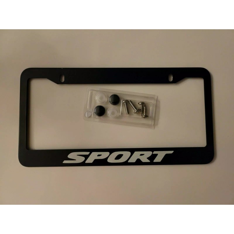 Red Line GLOWING Honda Sport License Plate Frame Tag Cover