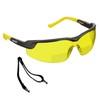 voltX GT ADJUSTABLE Safety Glasses (YELLOW Lens), UKCA & CE