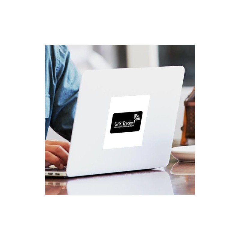 CafePress GPS Tracking Inside Sticker Square Bumper Sticker Car Decal
