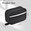 TIMESETL Hanging Toiletry Bag High-Density Nylon Fabric, Toiletry Bags for
