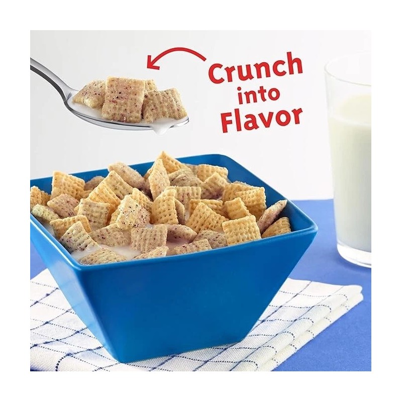 Blueberry Chex Cereal, Gluten Free Breakfast Cereal, Made with Whole