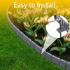 Garden Edging 40pcs, Faux Stone Edging for Landscaping [4 Inch