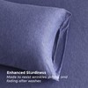 Pure Bedding Bed Sheets - Full Sheet Set [6-Piece, Heather