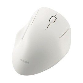 Elecom M-SH20MBSKXWH Mouse SHELLPHA Wireless Multi, 5 Buttons, Medium, Antibacterial, Quiet Design, White