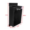 Pit Posse 468BK Co2 Carbon Dioxide Bottle Rack Aluminum Trailer