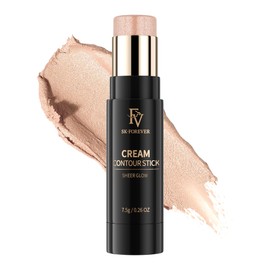 FV Highlight Stick, Glossy Skin Makeup, 3D Feel Makeup, Long Lasting, Easy Blend, For Beginners, Waterproof, Sweat Resistant, Moisturizing, 05 Sheer Glow
