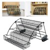 3 Tier Layer Storage Pull Down Basket Spice Rack Cabinet