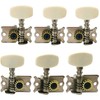 Tuning Pegs 6pcs Chrome Plated Machine Head Classic Guitar Tuning