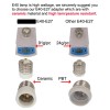 Unbranded Mogul (E39) to Medium (E26) Socket Adapter Converter For