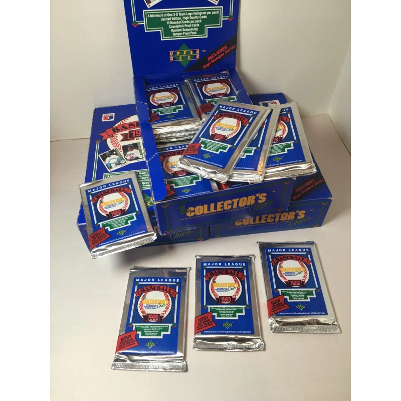 ONE 1989 Upper Deck Low Series Wax Pack '10' Ken