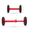 MEIJUN Easy Wheel Extension Telescopic Bar Easy Wheel Set 80mm