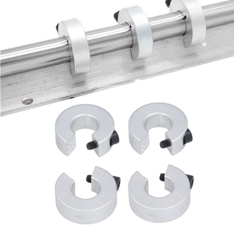 SBR20 Linear Rail Stop Collars, 4 Pcs 16mm Aluminum Alloy
