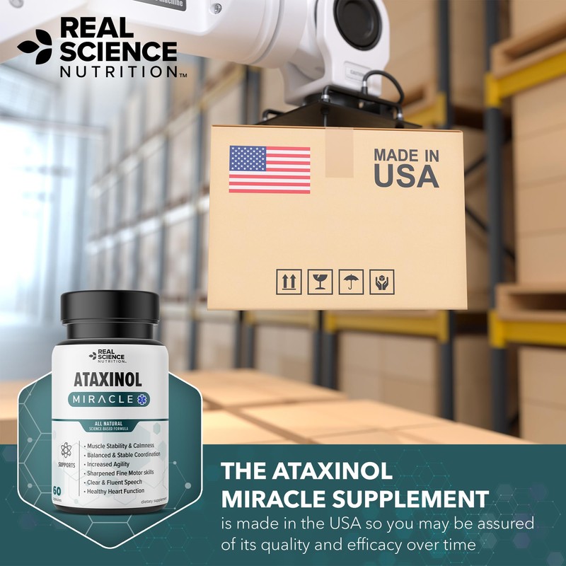 Real Science Nutrition Offers Ataxinol Miracle for Ataxia Relief, Muscle