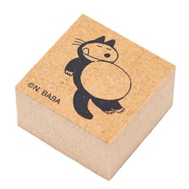 Zowee 11 Pikki Cat Wooden Stamp with Tummy 9306