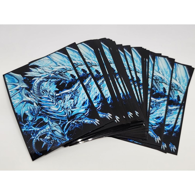 ArtDuel Yugioh Card Sleeves - White Dragon - 50ct
