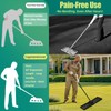 Lawn Leveling Rake 17 x 10 Inch Stainless Steel Heavy