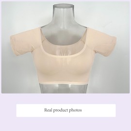 VINELEA 3pcs Underarm Absorbent Vest for women Breathable Sweatproof Pads for Under Armpits Washable and Comfortable Vest with Sweat Pads