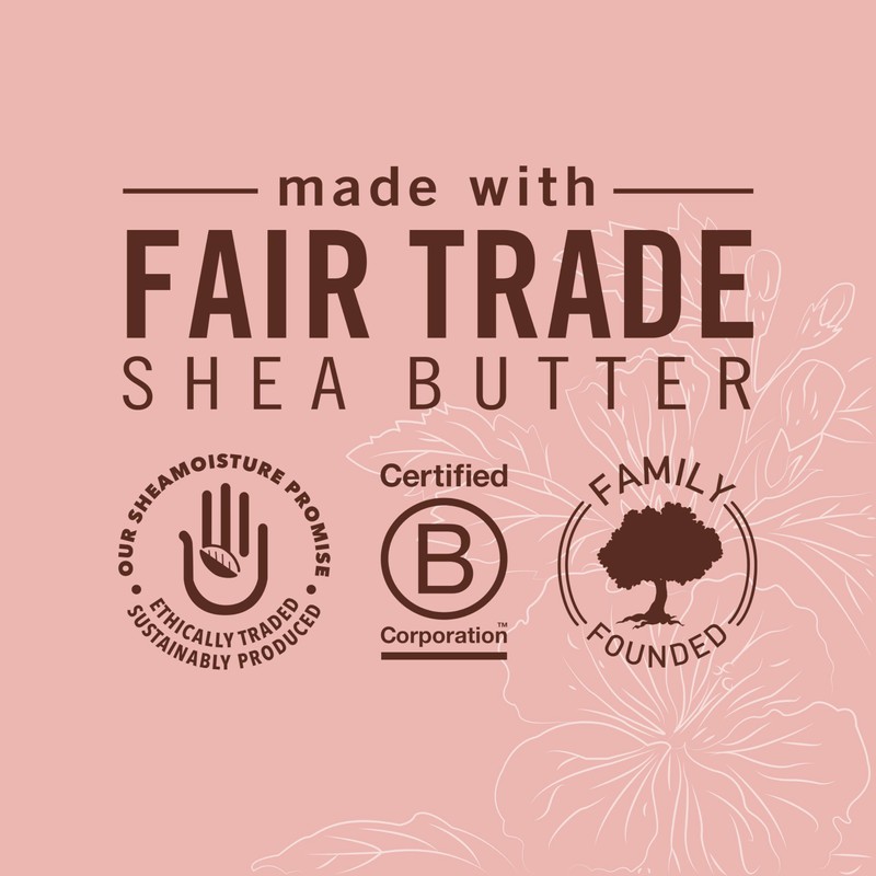 SheaMoisture Curl & Shine Conditioner Coconut & Hibiscus, for Thick,