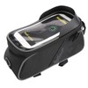 Bike Front Frame Bag Waterproof TPU Sensitive Touch Screen Top