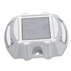 Solar Deck Lights Silver Aluminium Alloy High Brightness LED Solar