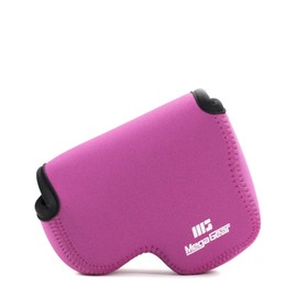 MegaGear MG812 Ultra Light Neoprene Case with Carabiner for Nikon Coolpix L840 Camera - Hot Pink