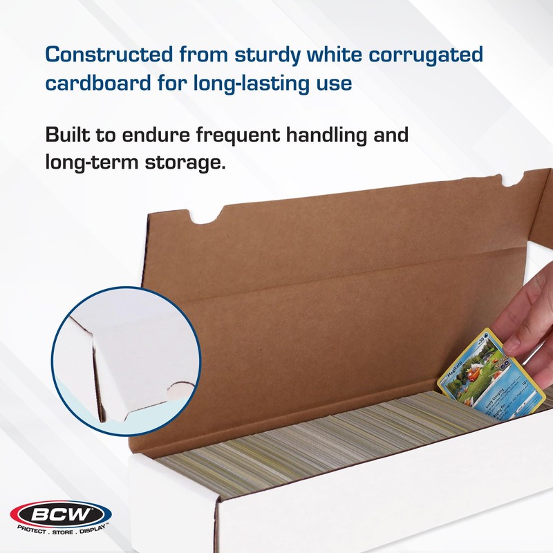 BCW 800ct Trading Card Storage Boxes - 3 Pack |