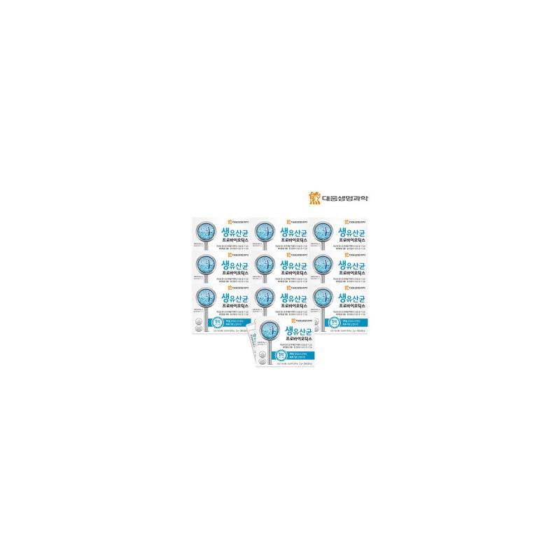 Daewoong Life Science Live Lactobacillus Probiotics 30 packs 10 boxes