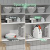 TOWARDFUN 2Pcs Paper Plate Dispenser for 6-9.5 Inch Disposable Plates,