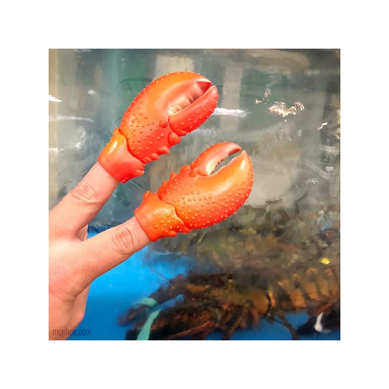 Archie McPhee Finger Lobster Claws Pack of 2