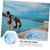 CAXUSD Fashionable Quicksand Beach Towel Round Bath Mat Quick-Drying Beach