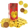 Fruidles Valentine's Day Chocolate Gold Coins, Valentines Candy, Gold Coins