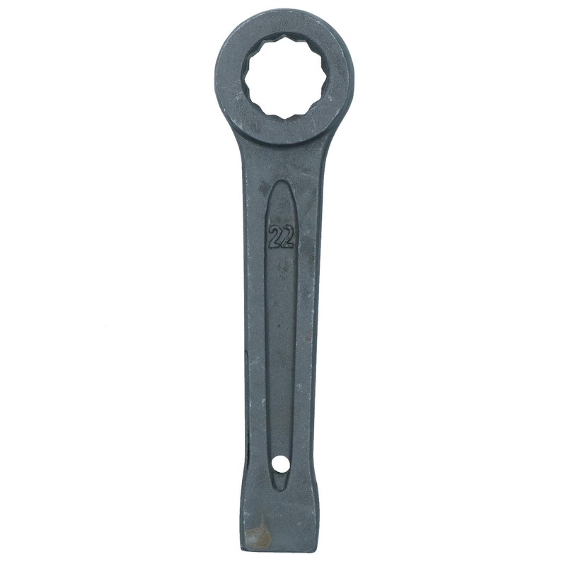 22mm Slogging Box End Striking Ring Wrench Spanner Bi-Hex 12
