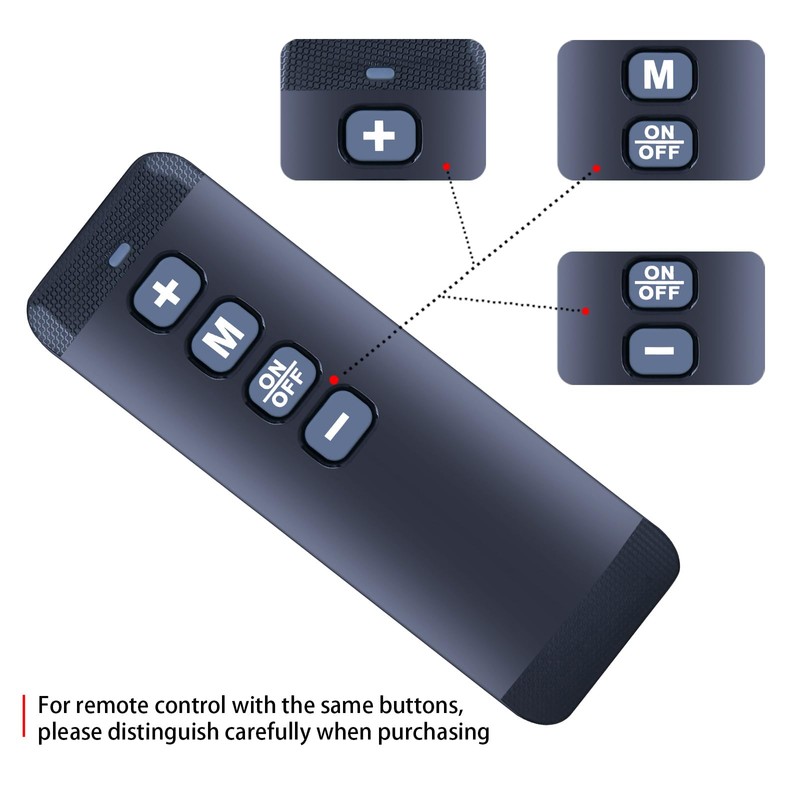 HZIME New Replacement Remote Control Compatible for HomeFitnessCode Walking Pad