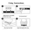 Lrtzizy 3Pcs for Heart Rate Chest Strap Adjustable Elastic Strap
