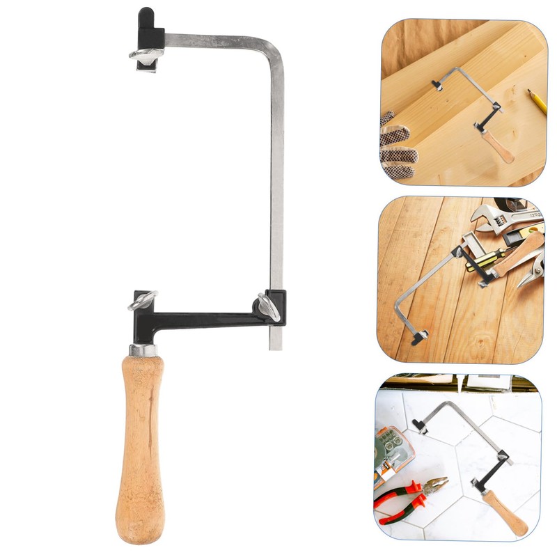 ORFOFE Jewelry Making Hacksaw Handle Compact Cutting Tool for Woodworking