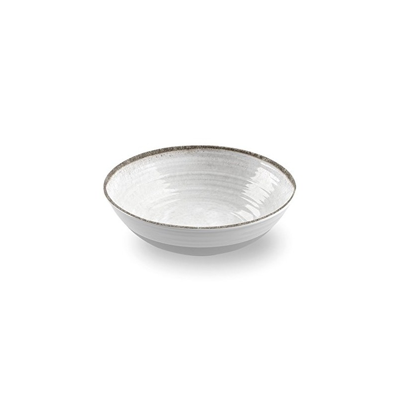 Auntie Morags Epicurean Artisan Pearl 30cm Melamine Salad Serving Bowl